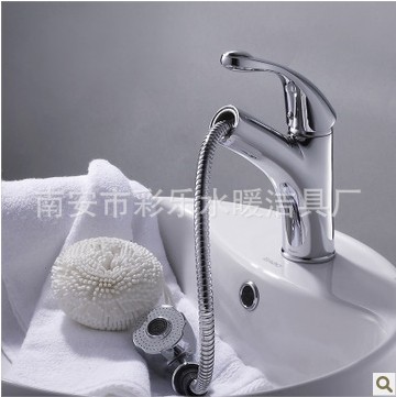 【水龍頭批發(fā) 銅單孔菜盆龍頭 臺盆面盆混水龍頭 廠家直銷(新款)】價格,廠家,圖片,水龍頭/水嘴,南安市彩樂水暖潔具廠-